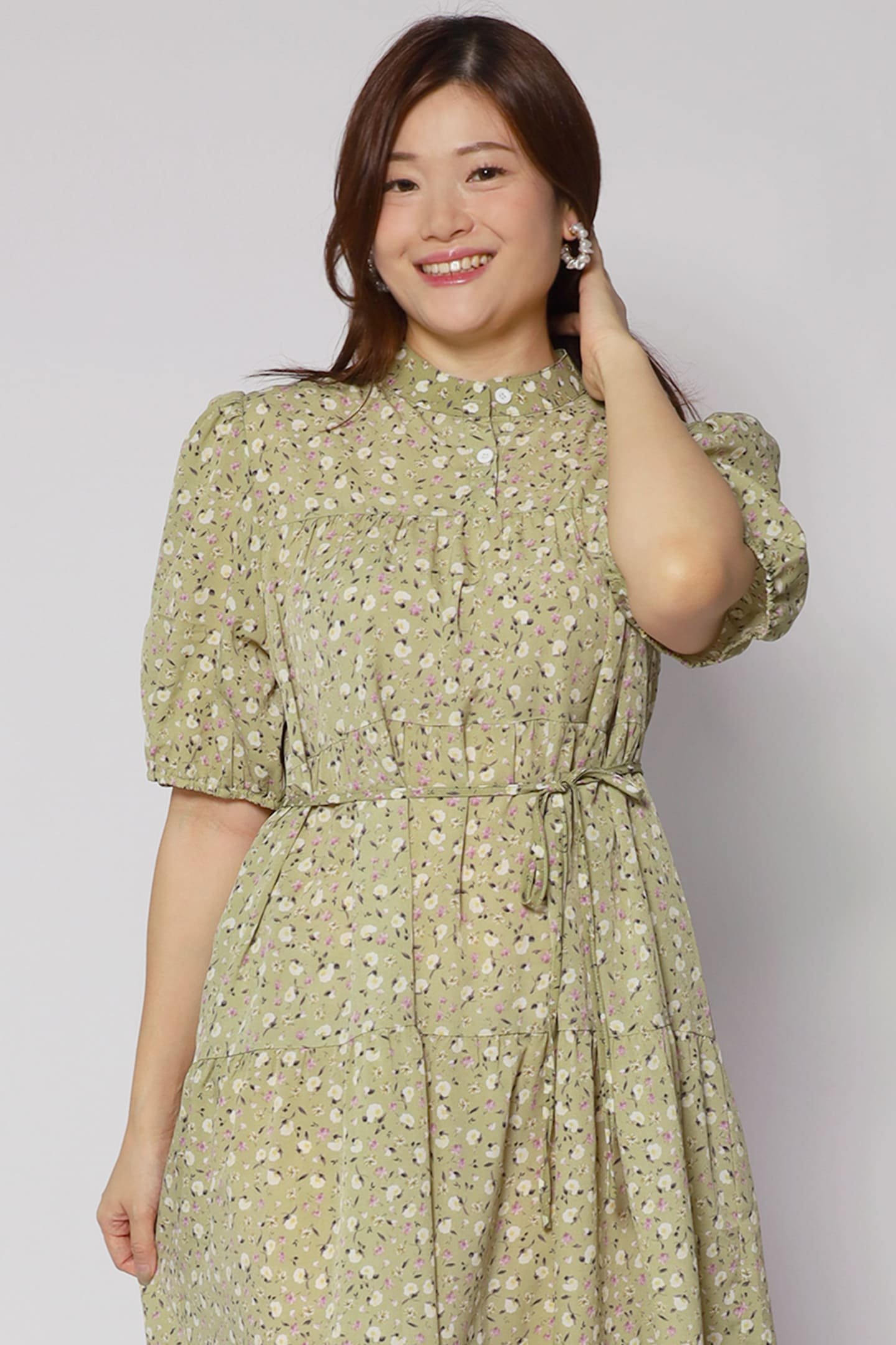 Moore Dress in Green Garden - Image 5