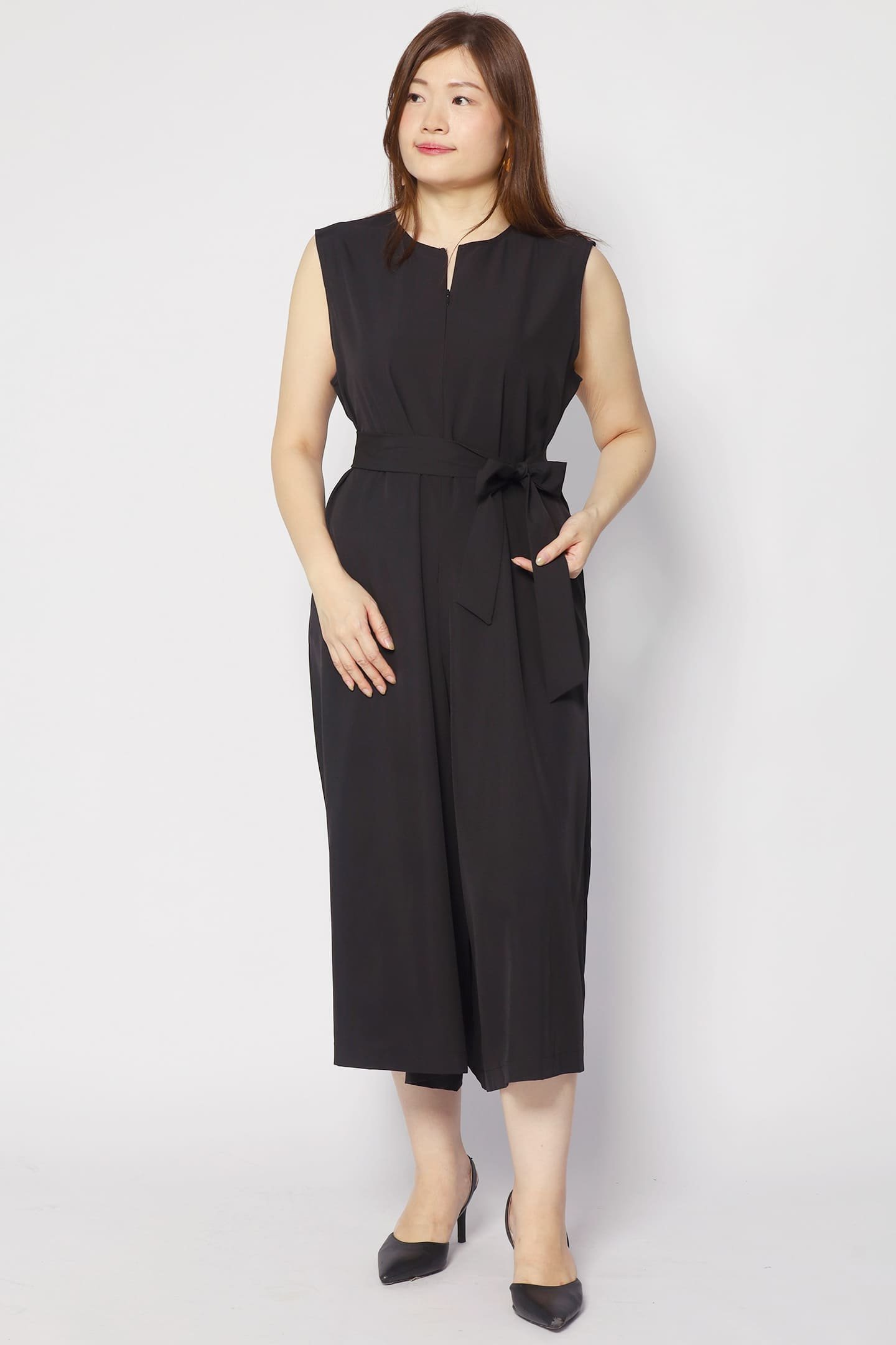 Somy Jumpsuit in Black - Image 3