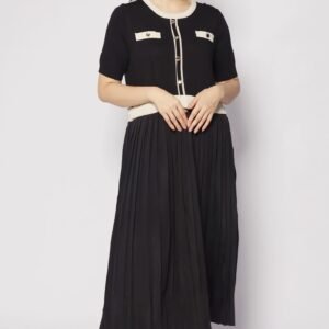 Audrey Knit Dress in Black