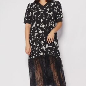Calandra Floral Lace Dress
