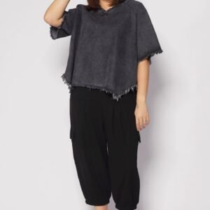 Damian Cargo Pants in Black