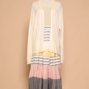 PO - Gabbie Colourblock Skirt in Yellow