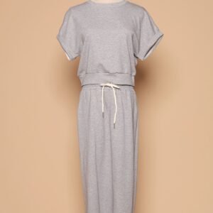 PO - Gel 2 in 1 Top and Skirt Set in Grey