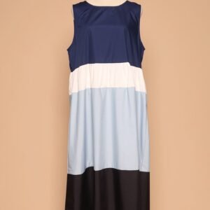 PO - Gracie Colourblock Dress in Blue