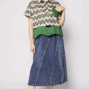 Backorders Harnie Top in Tulip Print