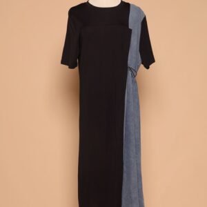 PO - Kara Dress in Denim Black