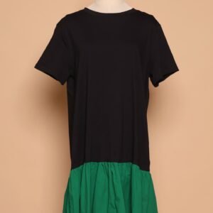 PO - Kyong Colourblock Dress in Green