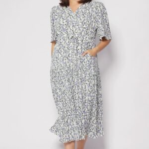 Neese Dress in Blue Field