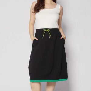 Piper Trimming Skirt in Black