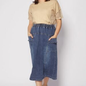 Backorders Quint Pocket Denim Skirt