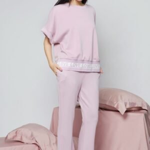 JOY - Saranghae 2 in 1 Top and Pants Set in Lilac Purple