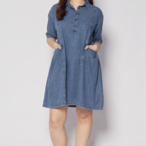 PO - Vava Denim Pocket Dress